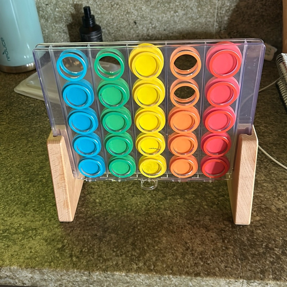 Lovevery toy. Missing pegs